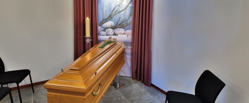 Chambre mortuaire de la chapelle funéraire à Vétroz - Valais
